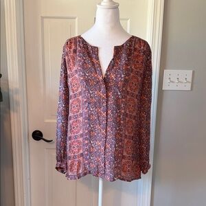 Joie Multicolor Floral Blouse